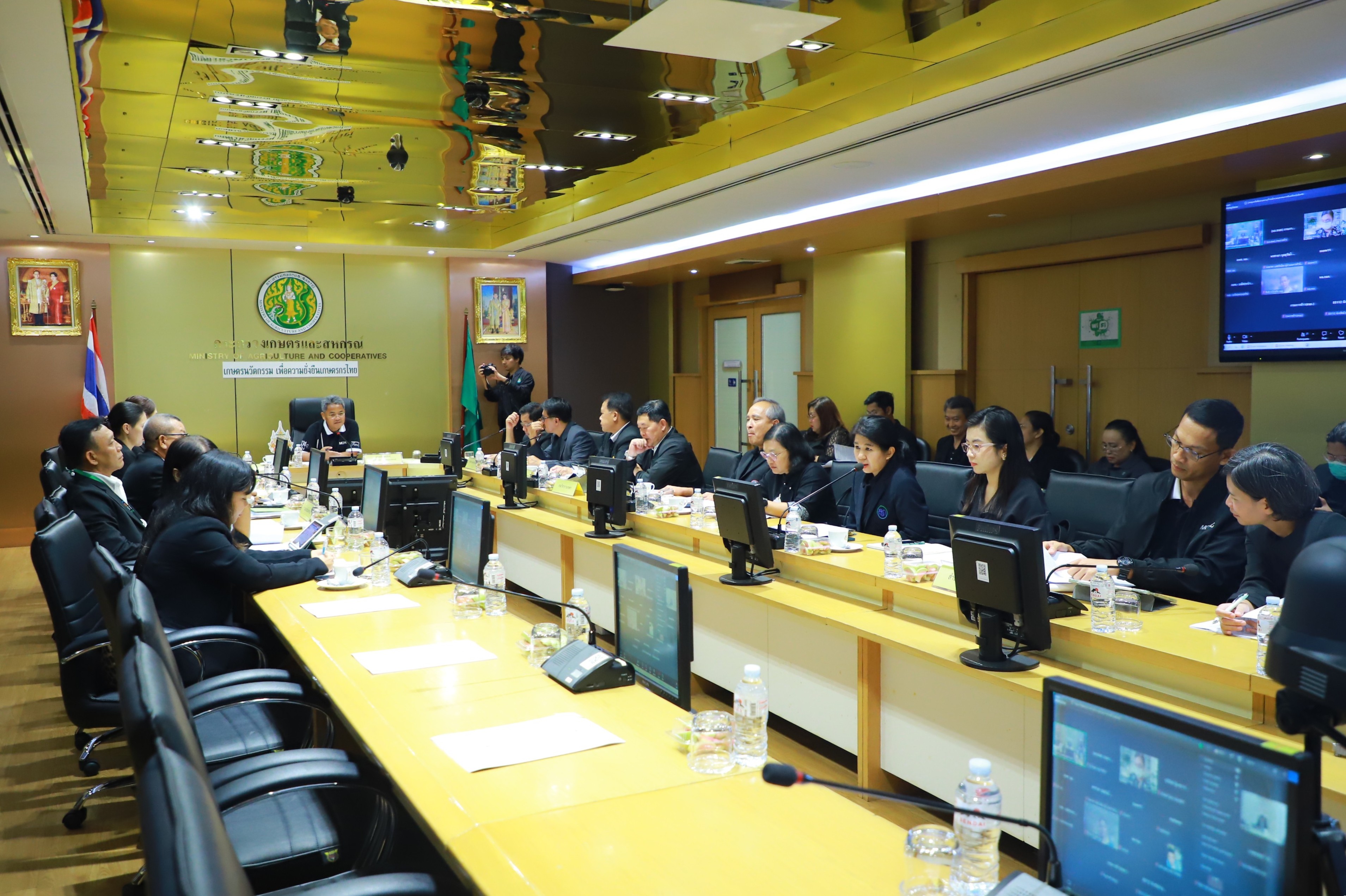 title - ส.ป.ก. ร่วมการประชุมหารือติดตามความก้าวหน้าการขับเคลื่อนปุ๋ยอินทรีย์